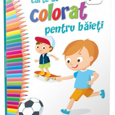 Carte de colorat pentru băieţi - Ediția 2018