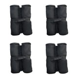 Set 4 contragreutati pentru ancorare pavilion, poliester, negru GartenVIP DiyLine, ART