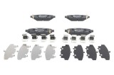 Set placute frana disc Jeep Wrangler IV (JL) Motor 2.0 T-GDi (JL72, JL74), 2.2 Multijet II (JL72, JL74), 48x132x17.9mm, OE 68385238AA