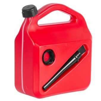 Canistra plastic pentru combustibil Strend Pro Premium, 10 L, rosie foto