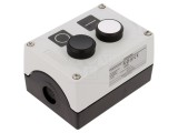 Casetă de comandă cu 2 butoane IP67 plastic
