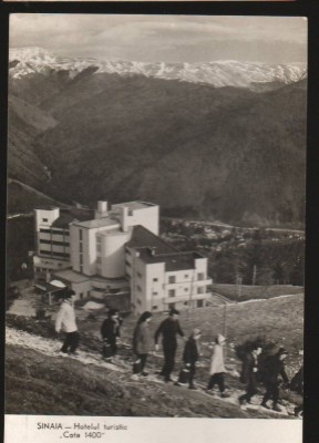 CPI B12981 CARTE POSTALA - SINAIA. HOTELUL TURISTIC &amp;quot;COTA 1400&amp;quot;, R.P.R. foto