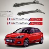 Cumpara ieftin Ștergătoare Hyundai i20 GB Facelift (2018&ndash;2020) Flat | Set față &ndash; TeamCar&reg;