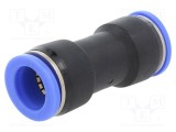 Racord push-in simplu PNEUMAT 0,95&divide;15bar PBT BLUELINE