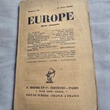 Europe, revue mensuelle nr.18/1924