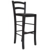 Scaun Paesana bar - cadru wenge - imitatie piele wenge - 21835