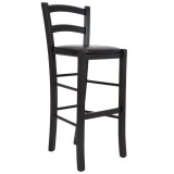 Scaun Paesana bar - cadru wenge - imitatie piele wenge - 21835