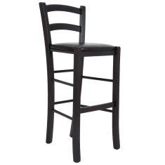 Scaun Paesana bar - cadru wenge - imitatie piele wenge - 21835