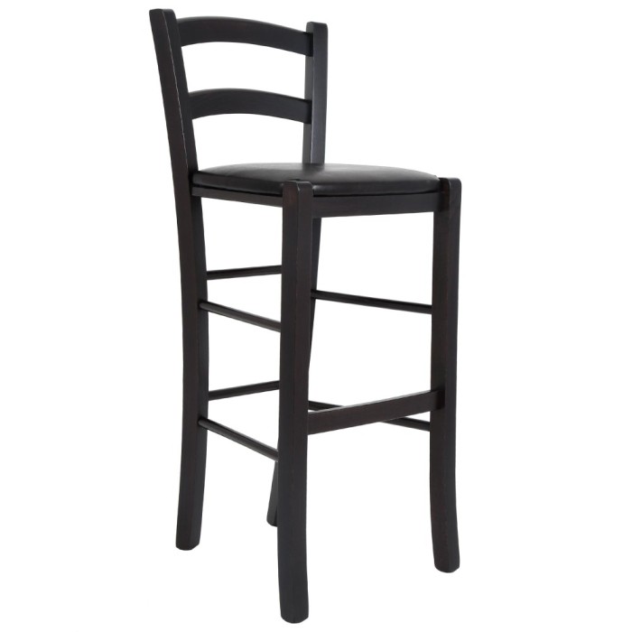 Scaun Paesana bar - cadru wenge - imitatie piele wenge - 21835