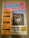 Revista Tehnium Nr 11 - 1975 - Pagini speciale CQ-YO