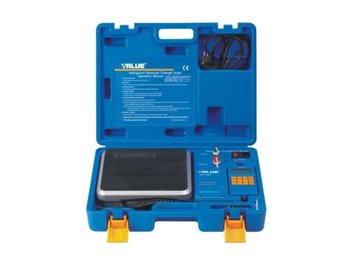 Cantar profesional pentru incarcare freon, VALUE VES-100B cu modul automat