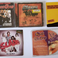 6 CD Status Quo Saxon Rolling Stones Slade Alice Cooper Dogs of war 4