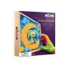 Set Creatie Wood &amp; Craft Okto Bunny Moon, 21x21cm, Argila Modelare, Multicolor, 8 Ani+