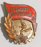 INSIGNA MERITE SPORTIVE FRUNTAS ( CITITI DESCRIEREA )