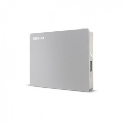 Hard disk extern Toshiba Canvio Flex 2TB, 2.5 inch, USB 3.2 Silver foto