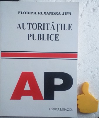 Autoritatile publice Florina Ruxandra Jipa foto