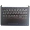 Carcasa superioara cu tastatura palmrest Laptop, HP, 14-BW, 14Z-BW, 925309-001, TSCEA0P1008020, EA0P1008020, neagra, layout US