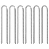 Cumpara ieftin Tarusi de cort, 6 buc., 41,5 cm, &Oslash;13 mm, otel galvanizat