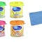 Mix 4 odorizante My Shaldan - Lime , Lemon , Mixed Berry , Orange si Laveta Microfibra