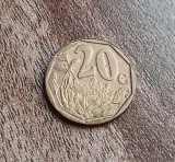 C50 - Moneda foarte veche - 20 centi - Africa de Sud - 2007