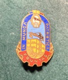 Insigna UTC Fruntas in munca patriotica