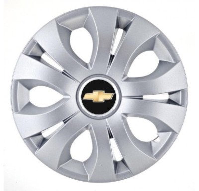 Set 4 Capace Roti Autohelix MSA&amp;reg; potrivite jantelor de 16 inch, Compatibil Cu Chevrolet, model Top Gray foto