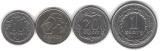 POLONIA LOT / SET nr 1 / 4 buc : 2 + 10 + 20 Groszy + 1 Zlot 1991