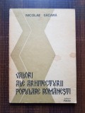 Nicolae Sacara - Valori ale arhitecturii populare romanesti