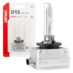 Bec xenon D1S 35W 6000K Amio Basic cu aprinzator pentru faruri cu lupa
