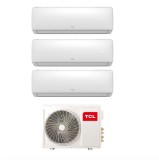 Aer conditionat multisplit TCL FMA-27I3HD9912, unitate exterioara de 27000 BTU, unitati interioare 1x 12000BTU + 2x 9000BTU, Clasa A++, R32, Incalzire