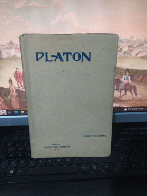 Platon, vol. 1, Apologia, Euthyphron, Kriton, traducere de Cezar Papacostea, 011 foto
