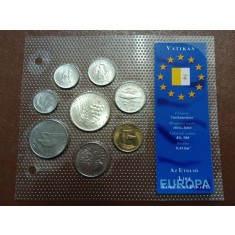Vatican 1971-1976 - set monede necirculate