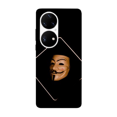 Husa compatibila cu Huawei Nova Y70 model Anonymous mask, Silicon, TPU, Viceversa foto