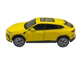 Macheta Lamborghini Urus galben replica cu fum, sunet si lumini 1:24