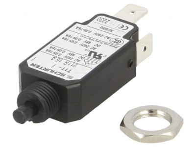 &amp;Icirc;ntrerupător de Supracurent 16A SPST 240V/48V foto