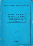 NORME SPECIFICE DE PROTECTIE A MUNCII PENTRU TRANSPORTUL SI DISTRIBUTIA ENERGIEI ELECTRICE-COLECTIV