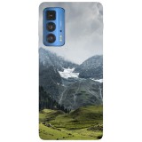 Husa compatibila cu Motorola Edge 20 Lite model Summer in the mountains, Silicon, TPU, Viceversa, Transparent, Carcasa