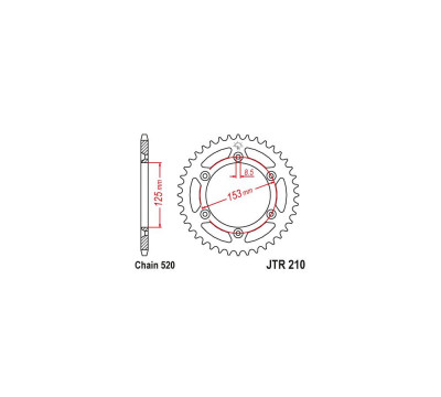 MBS Pinion spate Z48 SC - Self Cleaning Lightweight Rear, Cod Produs: JTR21048SC foto