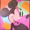 Andy Warhol, Arta personajului Mickey Mouse, litografie semnata pe placa