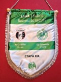 Fanion (oficial-protocol) meci fotbal ASTRA GIURGIU - CONCORDIA CHIAJNA (sezonul 2018/2019 Etapa XIX)