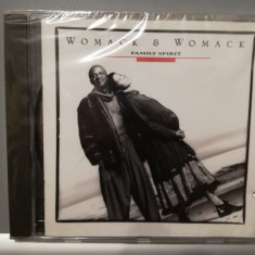 WOMACK & WOMACK - Family Spirit (1991/BMG/UK) - CD ORIGINAL/Nou/Sigilat