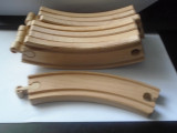 Bnk jc - Linii de lemn curbe - compatibile Thomas - set 8 bucati - IKEA