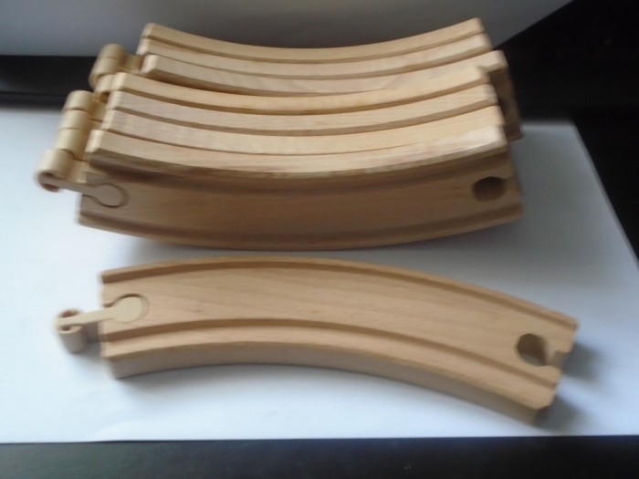 bnk jc - Linii de lemn curbe - compatibile Thomas - set 8 bucati - IKEA