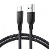Cablu Date si Incarcare USB-A - USB-C Joyroom Multi-Color S-A34, 100W, 1m, Negru