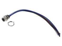 Conector M12 soclu mamă 4 pini 16A 63V IP67 LUTRONIC 2618 drept cabluri