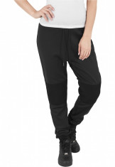 Pantaloni jogging scuba cu plasa la genunchi Urban Classics S EU foto