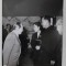 PALMIRO TOGLIATTI DISCUTAND CU PRIMARUL PEKINULUI , CONGRESUL AL VIII - LEA AL P.C.I. , ROMA , FOTOGRAFIE DE PRESA , 1956