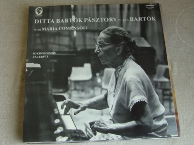 BELA BARTOK - Ditta Bartok Pasztory - LP Vinil HUNGAROTON foto
