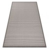 Covor SISAL BORDERO 2907 țesute plate taupe / cremă , 80x150 cm, Dreptunghi