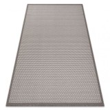 Covor SISAL BORDERO 2907 țesute plate taupe / cremă , 160x220 cm, Dreptunghi